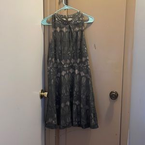 Green lace dress size xl